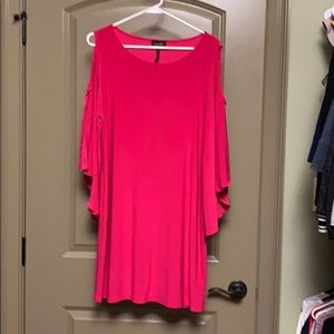 Laundry By Design hot pink dress, size M.